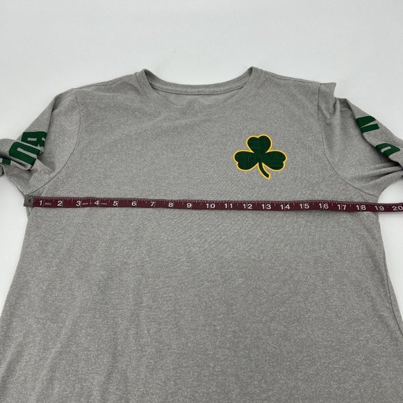 Nike Boston Celtics Shirt Men's S Gray The Nike Tee Long Sleeve Crew Neck NBA - Picture 10 of 11